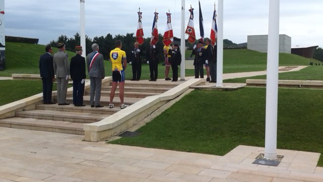 Vétérans américains, allemands et français ensemble