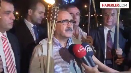 KKTC'de Binlerce Kişi 'Şafak Nöbeti' Tuttu