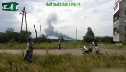 Malaysian plane crashes on Ukraine-Russia border