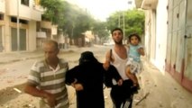 At least 40 dead in Israeli attack on Gaza district - medical officials