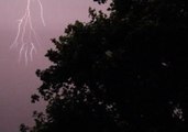 Fork Lightning Illuminates UK Sky