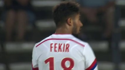 But de Benzia et Fekir avec Lyon contre le Shakhtar Donetsk
