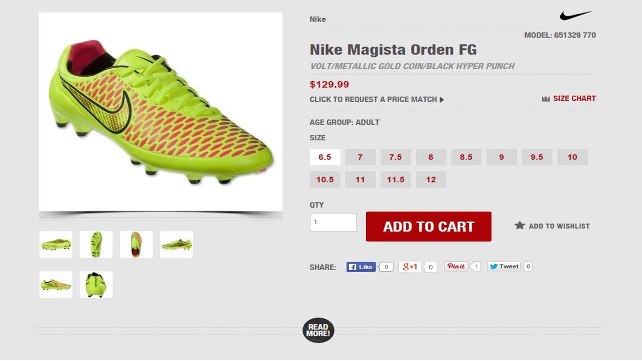 Nike Magista