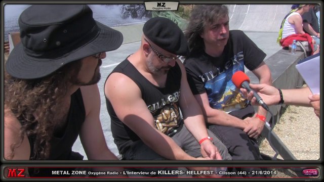 Metal Zone O.R - KILLERS l'interview - Hellfest 2014