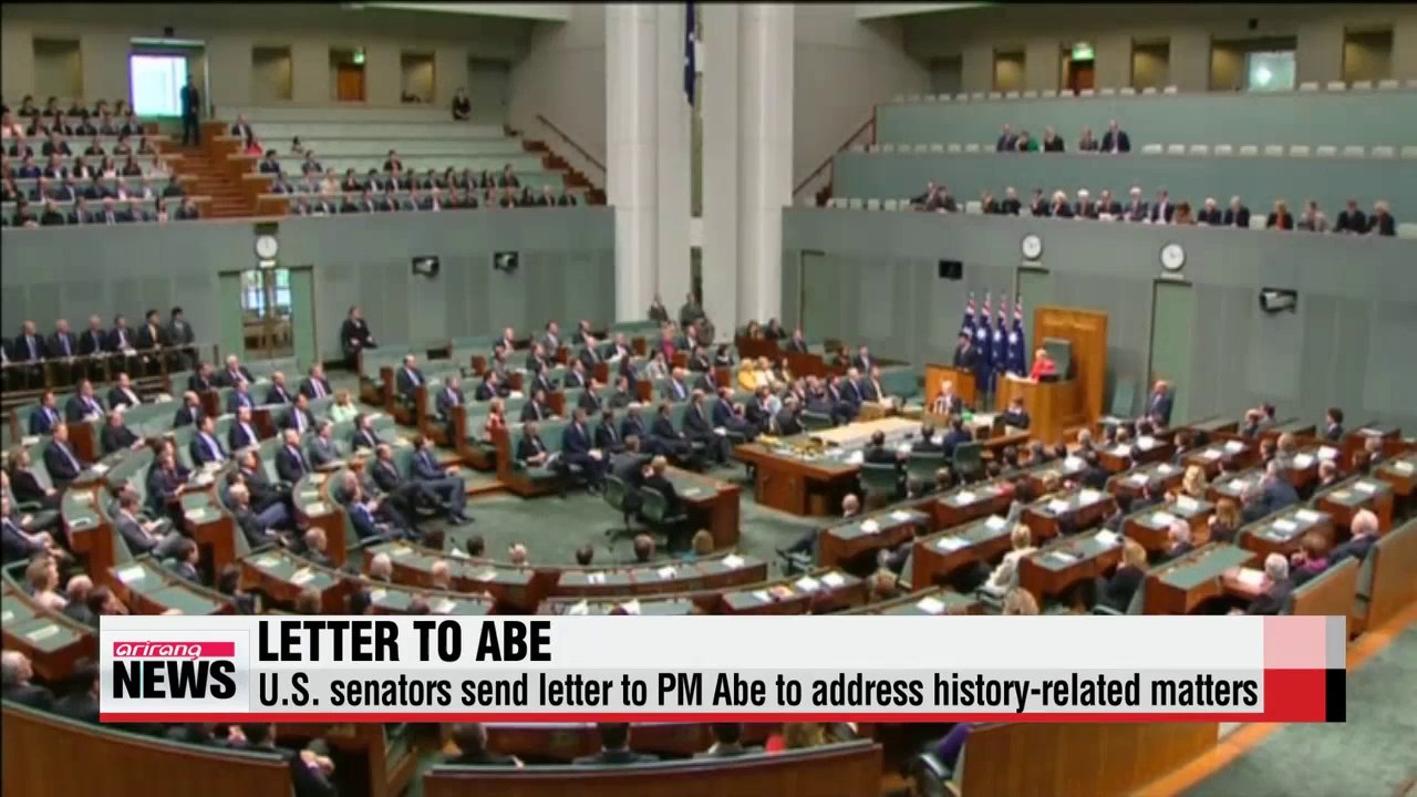 U.S. senators send letter to PM Abe urging him to address history-related matters (2)