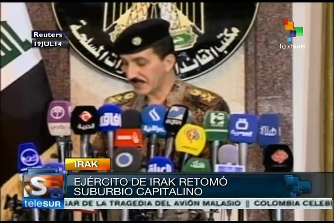 Recupera ejército de Irak ciudad dominada por terroristas