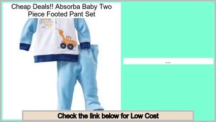 Top Rated Absorba Baby Two Piece Footed Pant Set