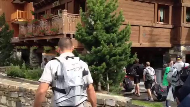 Rugby : les joueurs du RCT arrivent en Savoie pour leur stage