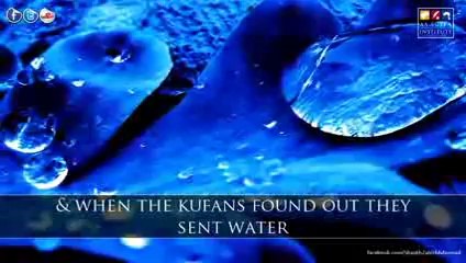 Imam Hussain in His Final Moments by Shaykh Zahir Mahmood