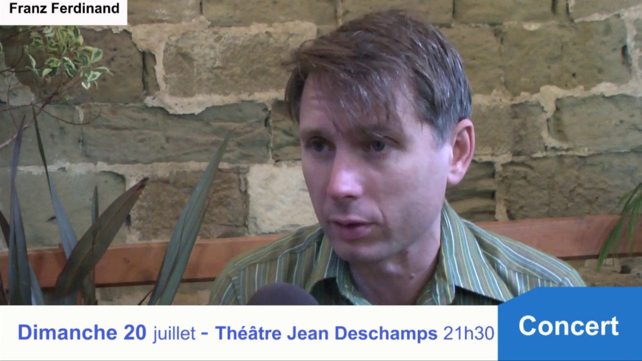 Franz Ferdinand en concert au Festival de Carcassonne :