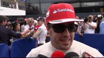 F1 2014 - 10 German GP - Post-Race  Fernando Alonso