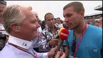 F1 2014 - 10 German GP - Pre-Race  Grid Walk with Damon Hill and Johnny Herbert