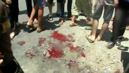 Blood spills in Gaza