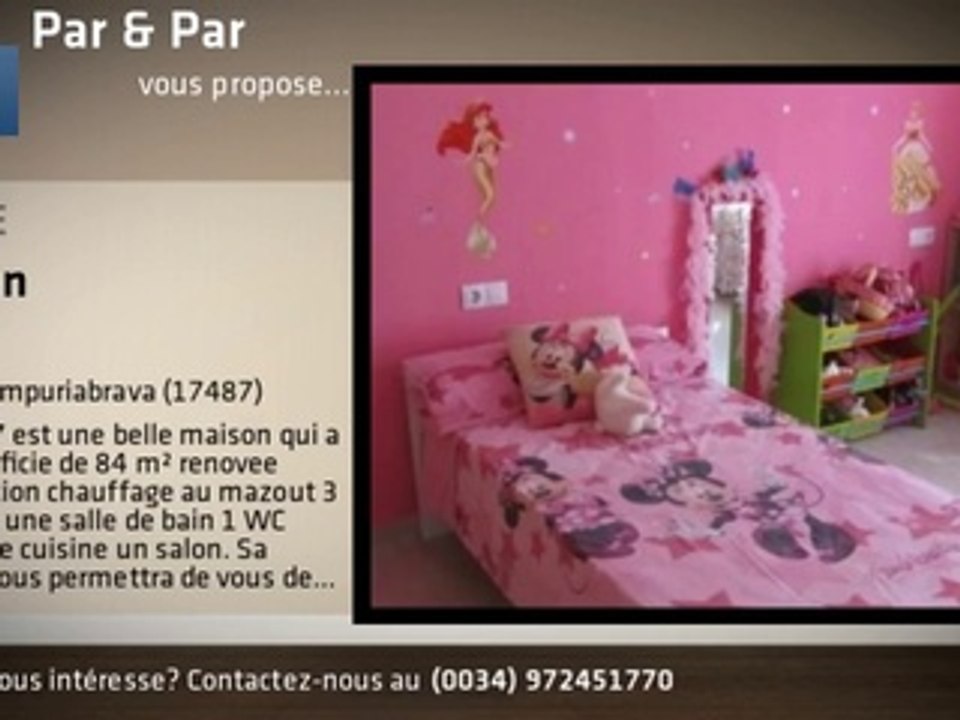 C 31 17 - Belle maison de 3 chambres avec possibilite dagrandissement et de construire une piscine