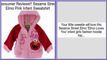 Consumer Reviews Sesame Street Elmo Pink Infant Sweatshirt