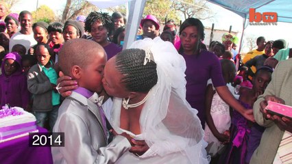 Un garçon de 9 ans se marie pour la deuxième fois avec une femme de 62 ans