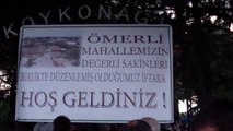 BANDIRMA/ÖMERLİ MAHALLESİ TOPLU İFTARI