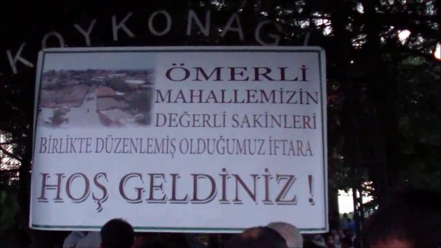 BANDIRMA/ÖMERLİ MAHALLESİ TOPLU İFTARI