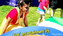 compare $50 an hour robot yelling games to North Vancouver BC party perfect bouncy castles rental and see which one offers more fun for a kids birthday party in Kitsilano or White Rock BC