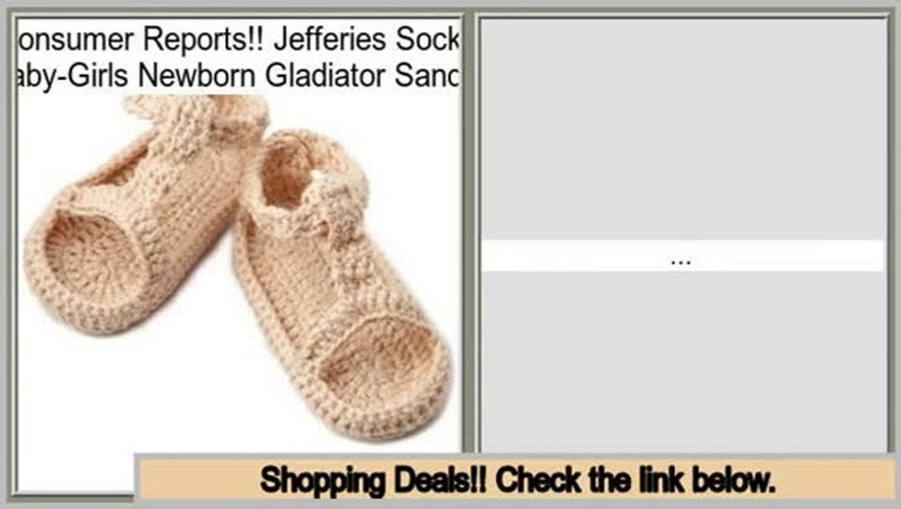 Best Price Jefferies Socks Baby-Girls Newborn Gladiator Sandal
