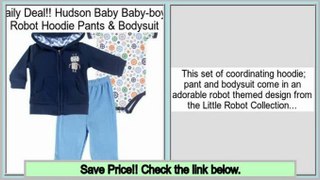 Comparison Shopping Hudson Baby Baby-boys Robot Hoodie Pants & Bodysuit