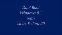 Dual Boot Windows 8.1 with Fedora Linux