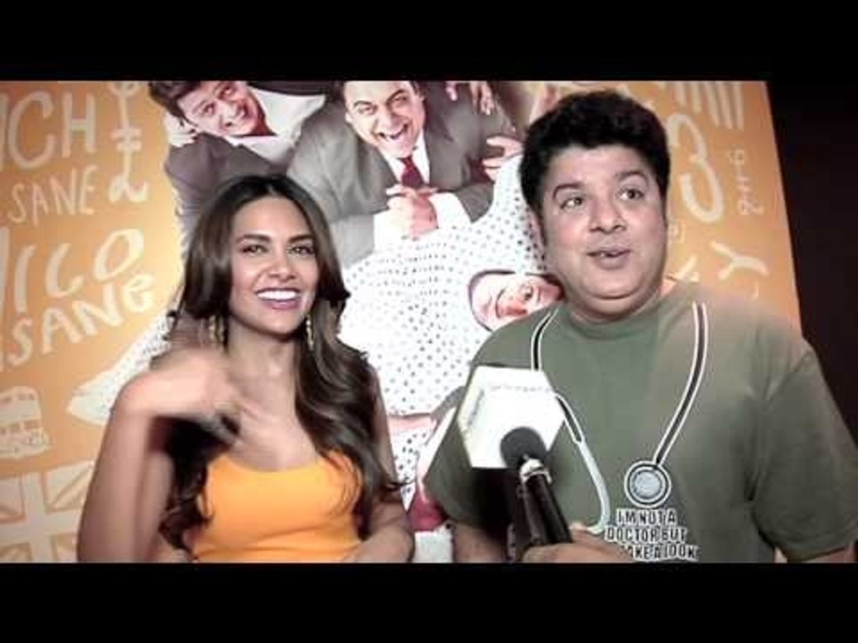Sajid Khan - Esha Gupta Exclusive On Humshakals Part 1