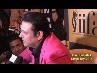 Govinda Press Conference At IIFA Tampa Bay 2014