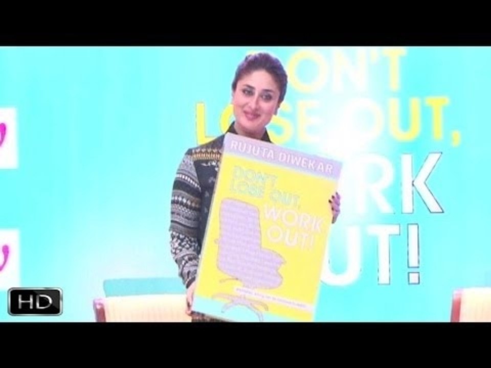 Kareena Kapoor Launches Don't Lose Out Work Out Book