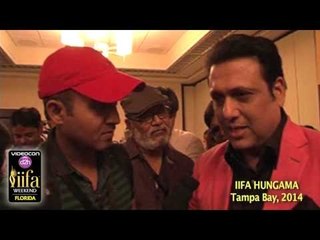 Govinda's Exclusive Interview At IIFA, Tampa Bay, 2014