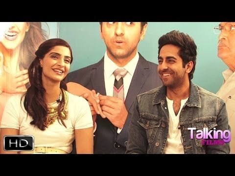 Ayushmann Khurrana-Sonam Kapoor Fun Interview On Bewakoofiyaan Part 3