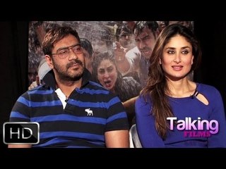 Ajay Devgn-Kareena Kapoor's Exclusive On Satyagraha