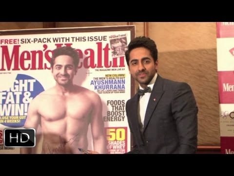 Ayushmann Khurrana Unveils Latest Issue Of 'Men's Health' Magazine