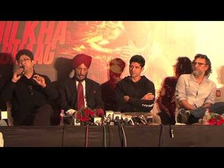 Press Conference Of Bhaag Milkha Bhaag In Chandigarh