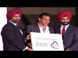 Salman Khan Promotes Being Human At Fortis Hospital New Delhi