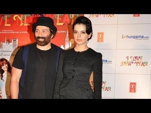 Sunny Deol - Kangna Ranaut at 'I Love NY' Theatrical Trailer Launch