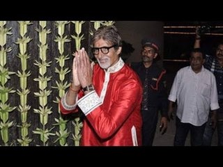 Amitabh Bachchan Celebrates Diwali With Fans