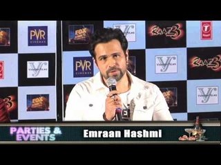 Emraan Hashmi - Bipasha Basu At Raaz 3 Promo Launch