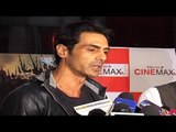 Abhay Deol - Arjun Rampal at the trailer launch of 'Chakravyuh'