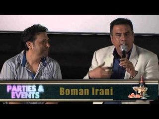 Govinda-Boman at 'Delhi Safari' press conference