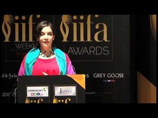 Shabana Azmi At IIFA, Singapore 2012