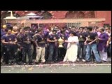 Shahrukh Khan - Juhi Chawla Celebrate KKR's IPL Victory In Kolkata