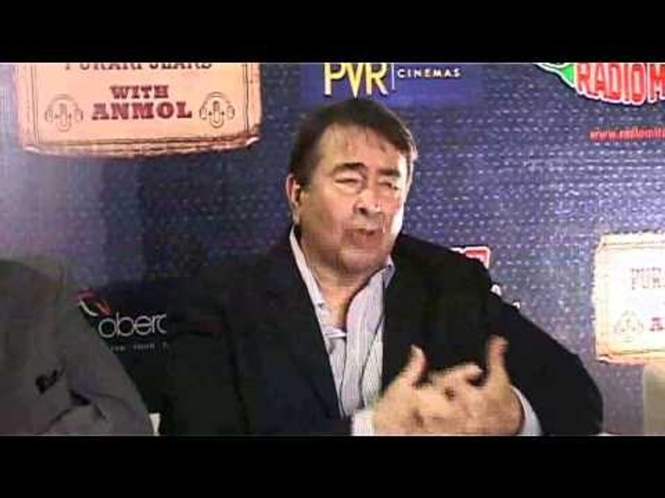Amrita Rao - Randhir Kapoor - Rajeev Kapoor At The Screening Of Awara