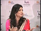 Sushmita Sen Walks The Ramp At India Kids Fashion Week