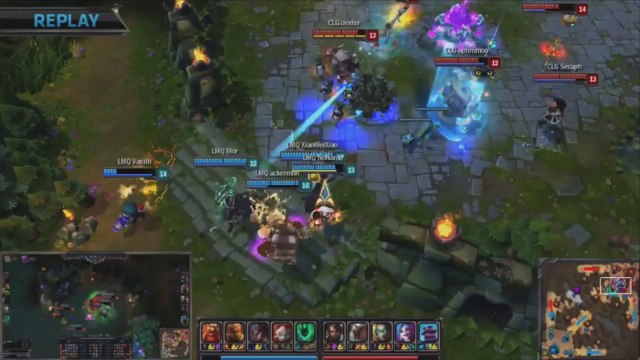 Un quadra de justesse pour Doublelift contre LMQ - League of Legends - PC