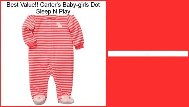 Comparison Shopping Carter's Baby-girls Dot Sleep N Play