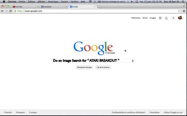 Google Easteregg Atari Breakout - Ping Pong Game Secret Google Trick
