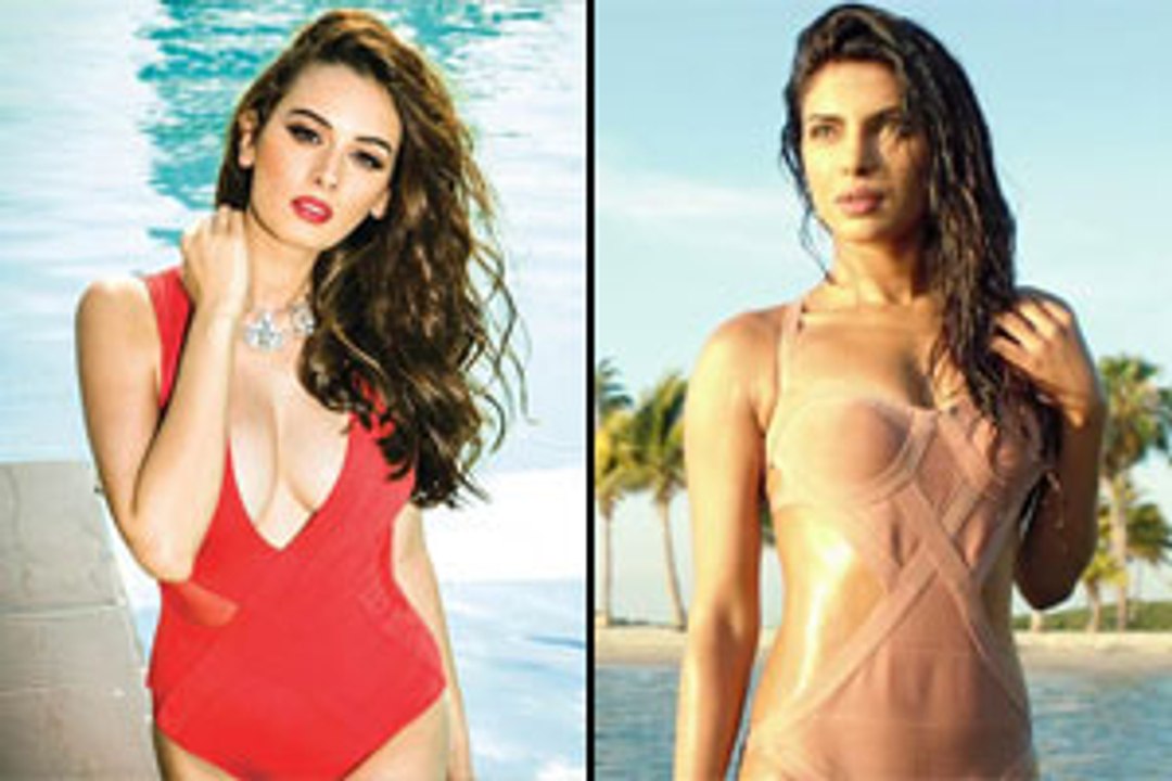 Evelyn follows in Priyanka's footsteps?