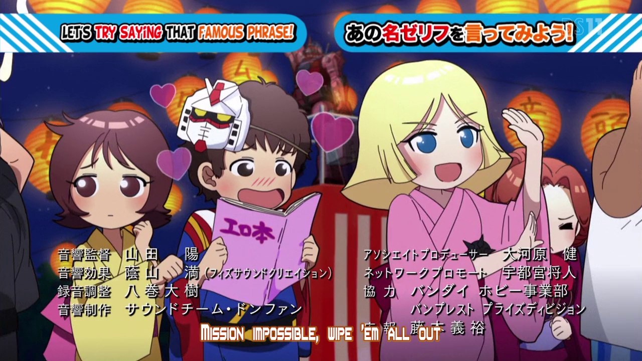 [DeadFish] Mobile Suit Gundam-san - 03 [720p][AAC]