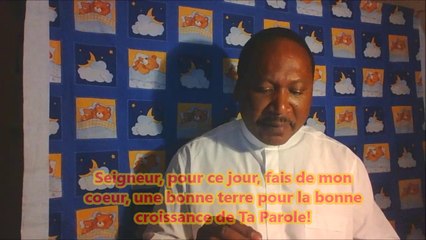 MATINALE DE PRIERE DU 18 JUILLET 2014